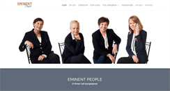 Desktop Screenshot of eminentpeople.no